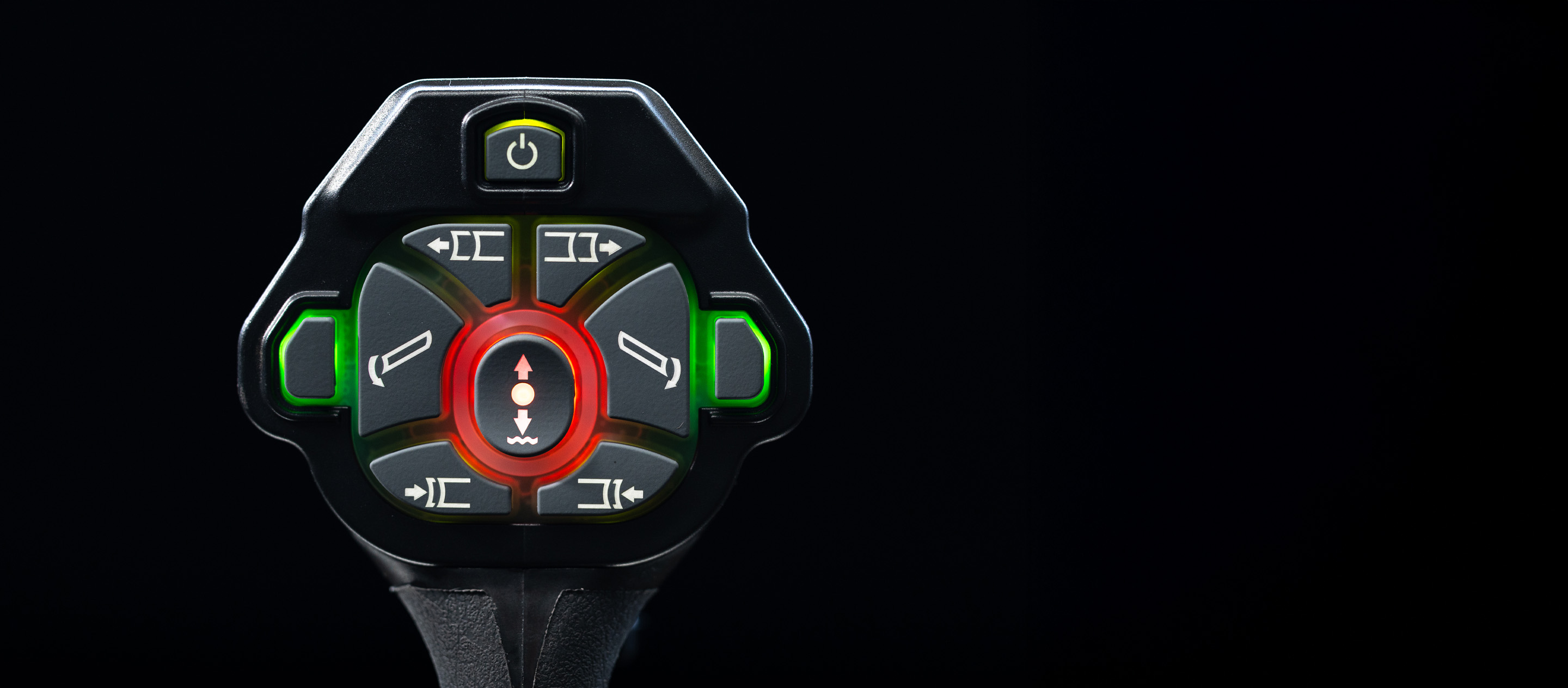 SmartTouch+ Universal Controller Lit Up Website Homepage Billboard