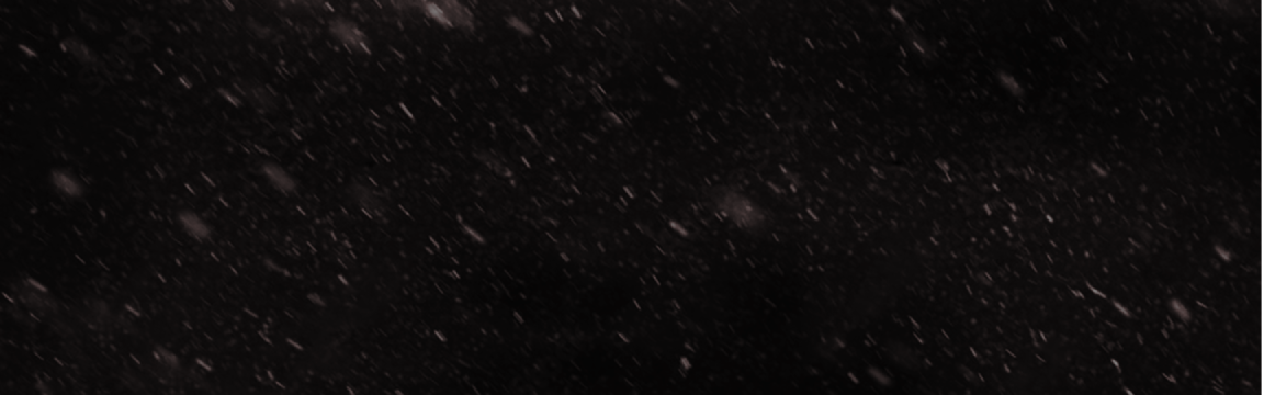 dark swirling snow